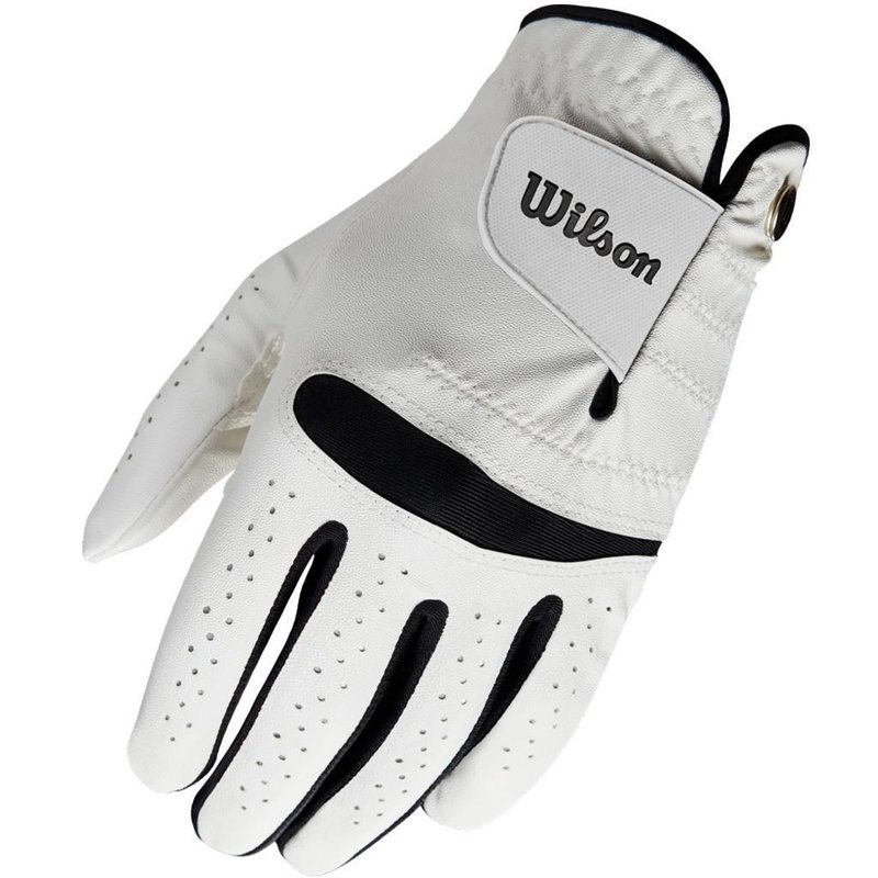 Wilson Feel Plus heren golfhandschoen, wit