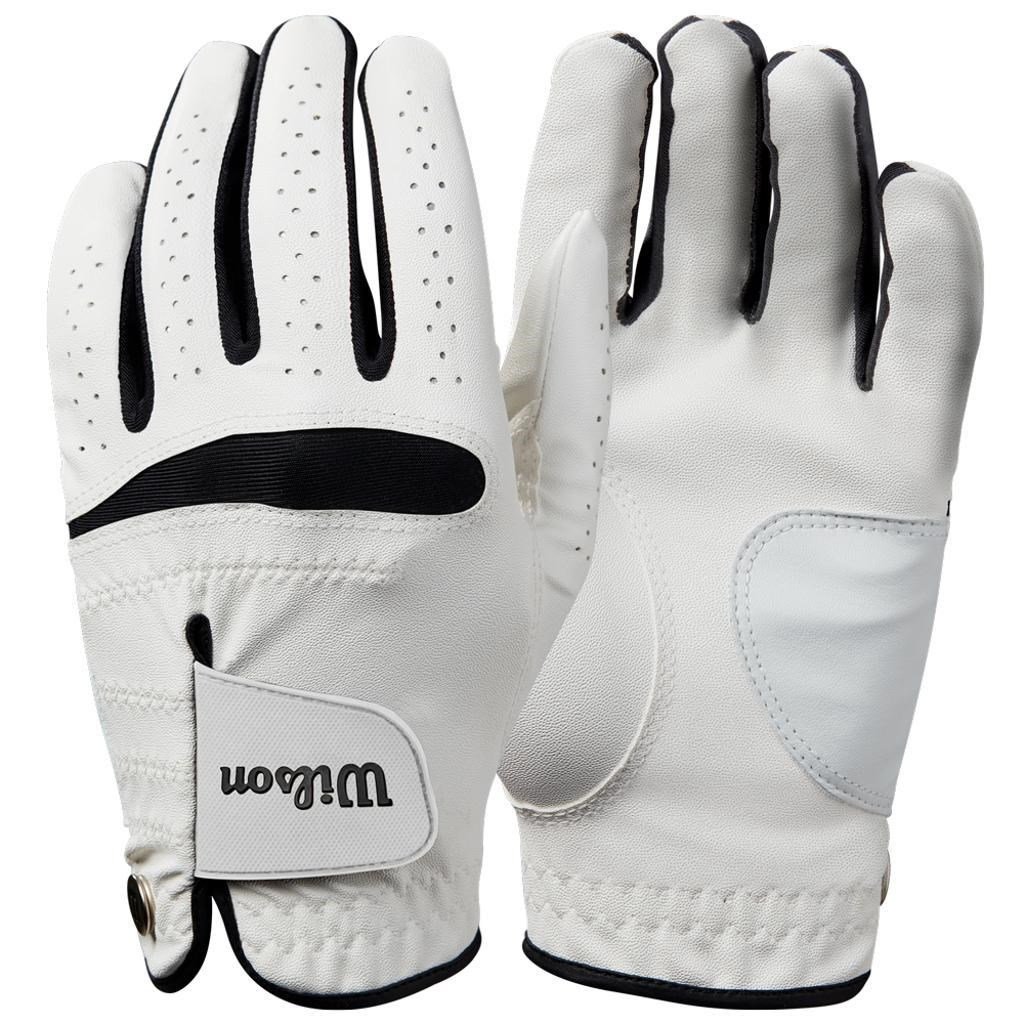 Wilson Feel Plus heren golfhandschoen, wit