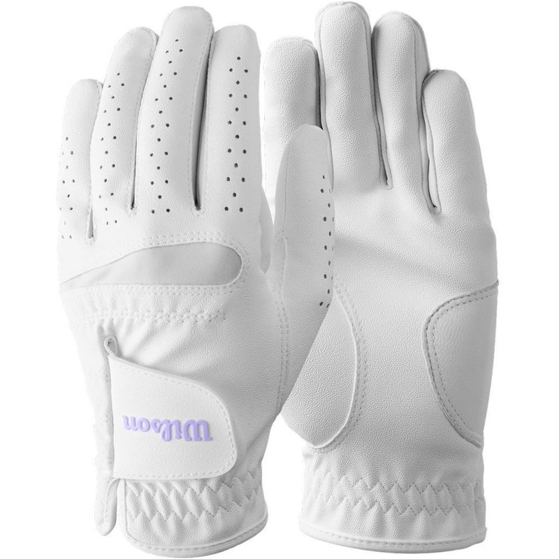 Wilson Feel Plus dames golfhandschoen, wit
