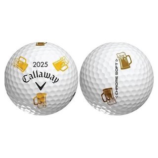 Callaway Chrome Soft Truvis BEER Limited Edition golfballen
