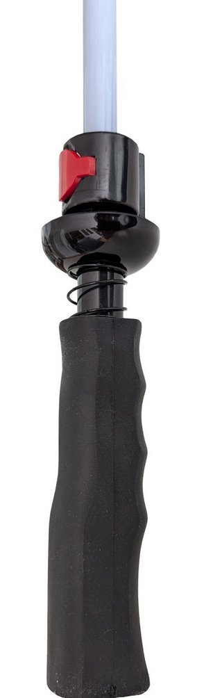 Sun Mountain H2NO 30SPF paraplu 68", rush red/cadet