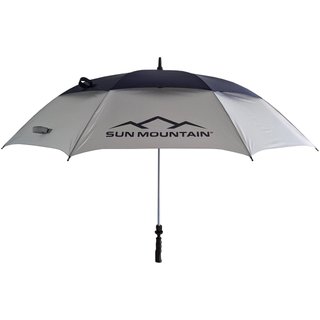 Sun Mountain H2NO 30SPF paraplu 68", nikkel/cadet, donkerblauw