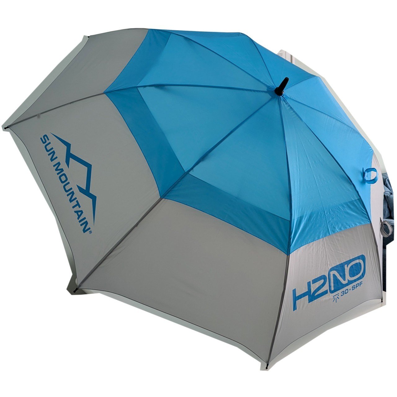 Sun Mountain H2NO 30SPF paraplu 68", surf/cadet, lichtblauw