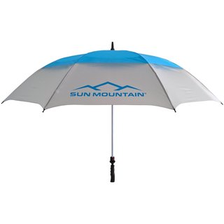 Sun Mountain H2NO 30SPF paraplu 68", surf/cadet, lichtblauw