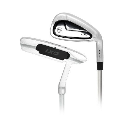Masters GX1 Gts heren golf set, staal, + stand bag, zwart/grijs/wit