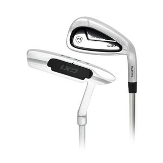 Masters GX1 Gts heren golf set, staal, + stand bag, zwart/grijs/wit