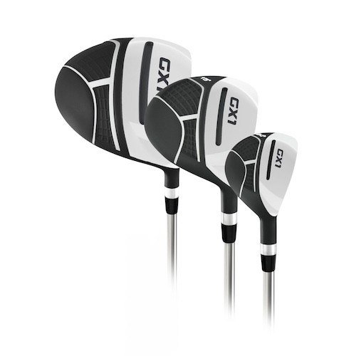 Masters GX1 Gts heren golf set, staal, + stand bag, zwart/grijs/wit