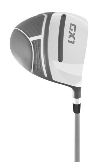 Masters GX1 dames golfset, grafiet + cart bag