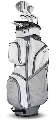 Masters GX1 ladies halve golfset, grafiet + cart bag