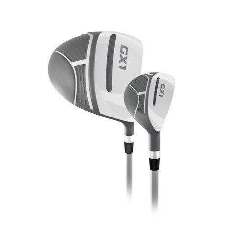 Masters GX1 ladies halve golfset, grafiet + cart bag