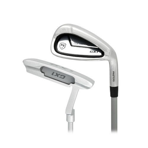 Masters GX1 ladies halve golfset, grafiet + cart bag