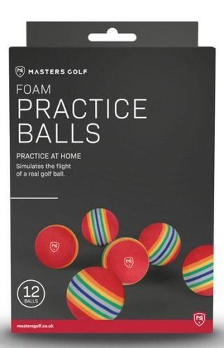Masters Foam Practice golfballen (12 stuks)