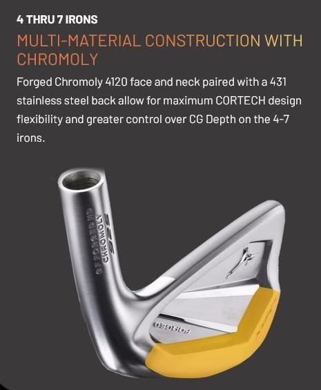 Mizuno JPX 925 Forged heren ijzers, staal