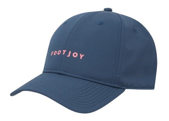 FootJoy Fashion heren golfpet, dark denim/pink lemonade