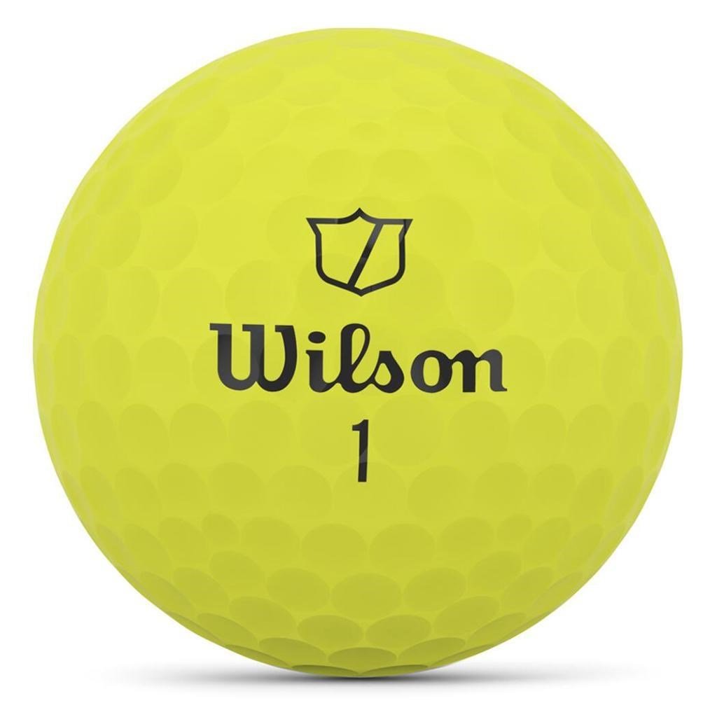 Wilson Staff Model 2025 golfballen, geel