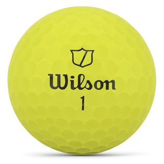 Wilson Staff Model 2025 golfballen, geel