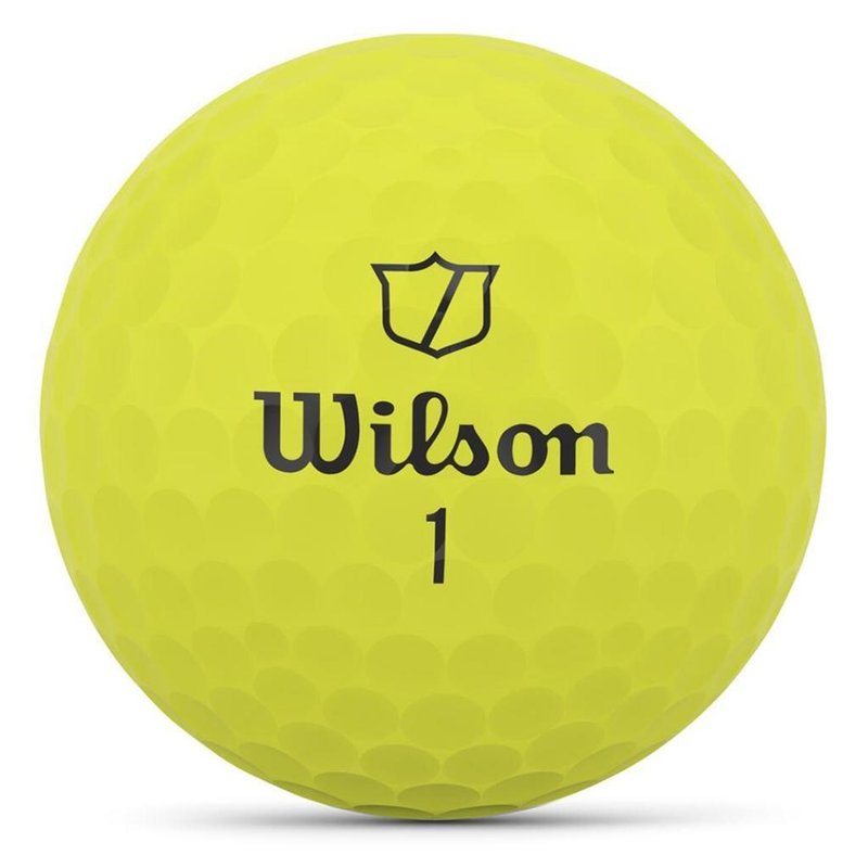 Wilson Staff Model 2025 golfballen, geel