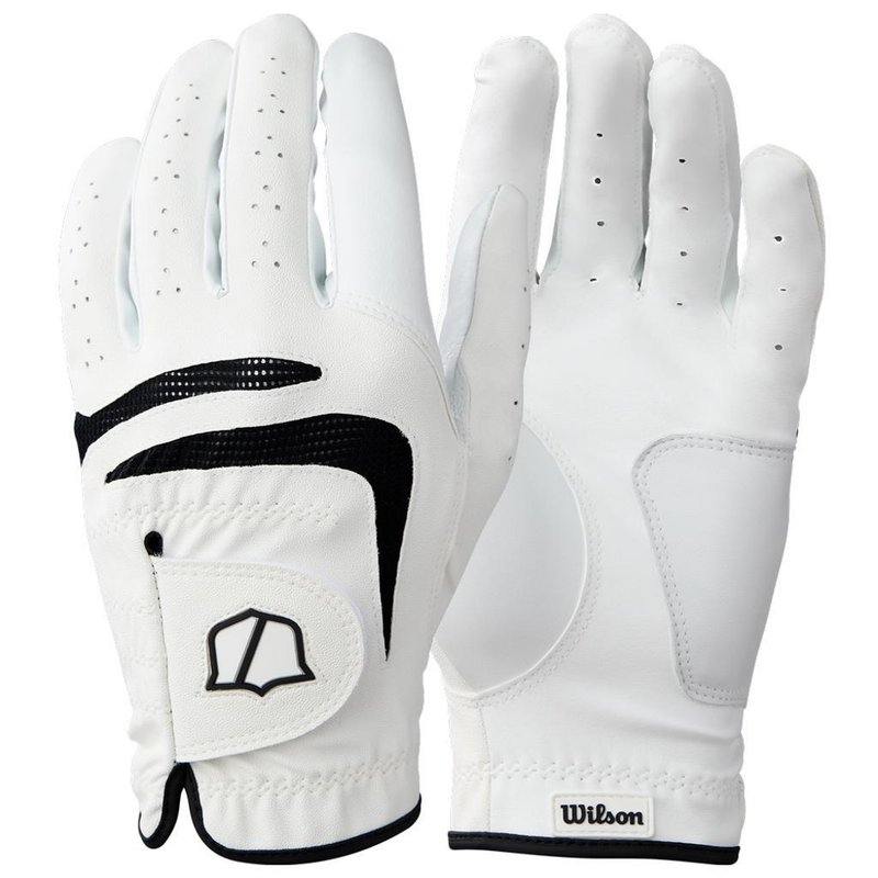 Wilson Grip Plus heren golfhandschoen, wit
