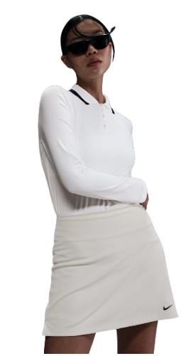 Nike Tour dames skort, pale ivory/black