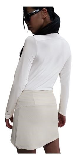 Nike Tour dames skort, pale ivory/black