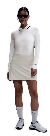 Nike Tour dames skort, pale ivory/black