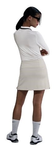 Nike Tour dames skort, pale ivory/black