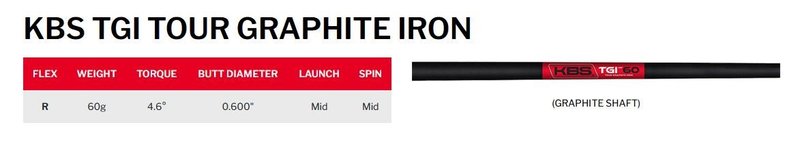 Srixon ZXi5 heren ijzers, grafiet