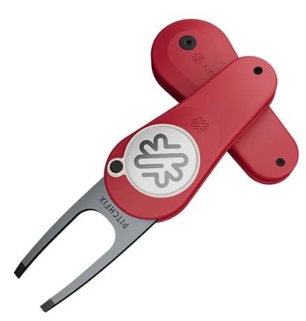 Pitchfix Original divotgereedschap, rood