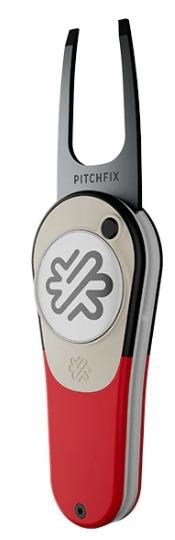 Pitchfix Icon pitchmarker, rood