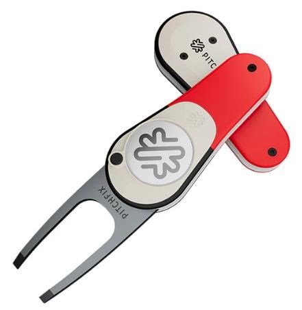 Pitchfix Icon pitchmarker, rood