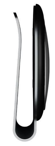 Pitchfix Hatclip markerhouder, zwart