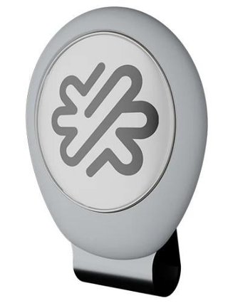 Pitchfix Hatclip ballmarkeerder, wit