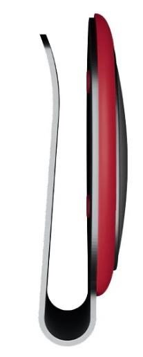 Pitchfix Hatclip ballmarker, rood