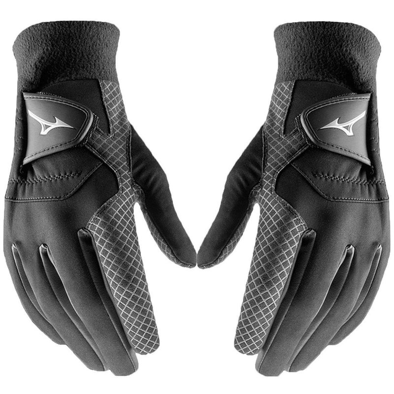 Mizuno Thermagrip dames golfhandschoenen (1 paar), zwart