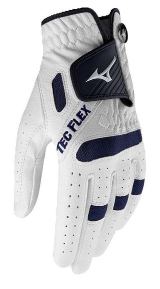 Mizuno TecFlex heren golfhandschoen, wit