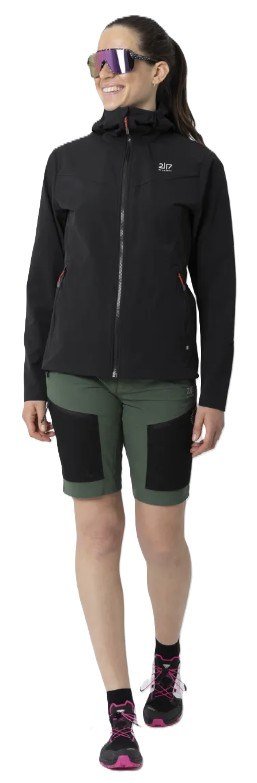 2117 of Sweden TILLAS dames windjack, zwart
