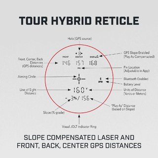 Bushnell Tour Hybrid laser afstandsmeter (Slope)