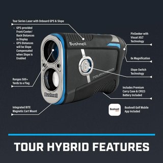 Bushnell Tour Hybrid laser afstandsmeter (Slope)