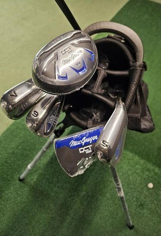 MacGregor DCT3000 heren golf half set, grafiet, +1"