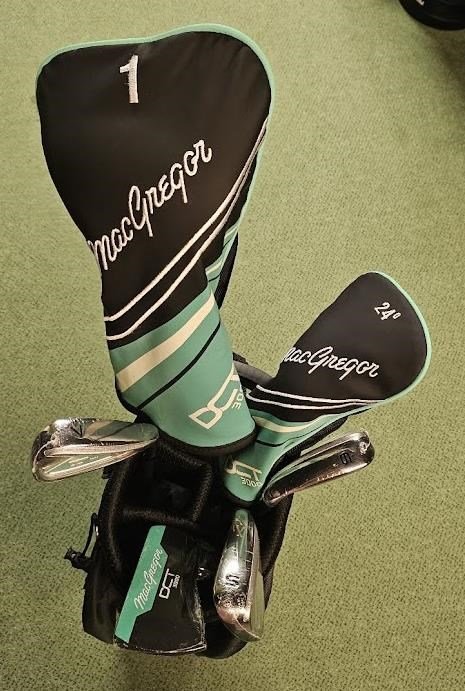MacGregor DCT3000 dames golfset, grafiet, cart bag