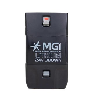 MGI AI Battery - Lithium 24V 380Wh (36 holes), zwart