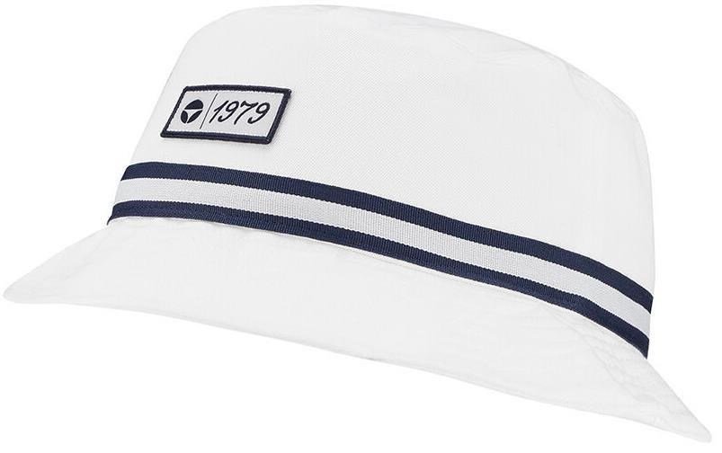 TaylorMade Vintage Twill Bucket hoed, wit