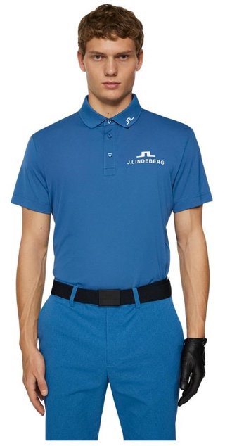 J.Lindeberg KV Tour Golf heren polo, donkerblauw