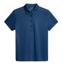 J.Lindeberg Caitlyn dames polo, shadow bridge navy