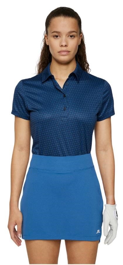 J.Lindeberg Caitlyn dames polo, shadow bridge navy
