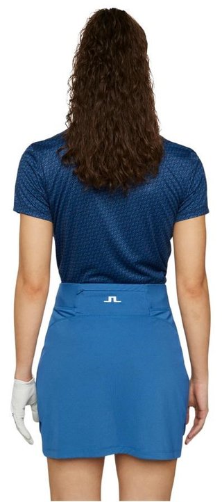 J.Lindeberg Caitlyn dames polo, shadow bridge navy