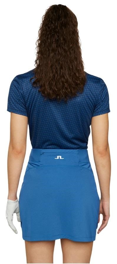J.Lindeberg Caitlyn dames polo, shadow bridge navy