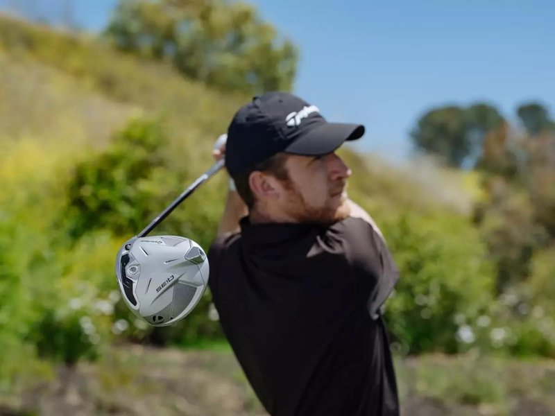 TaylorMade Qi35 Designer Series Silver heren driver