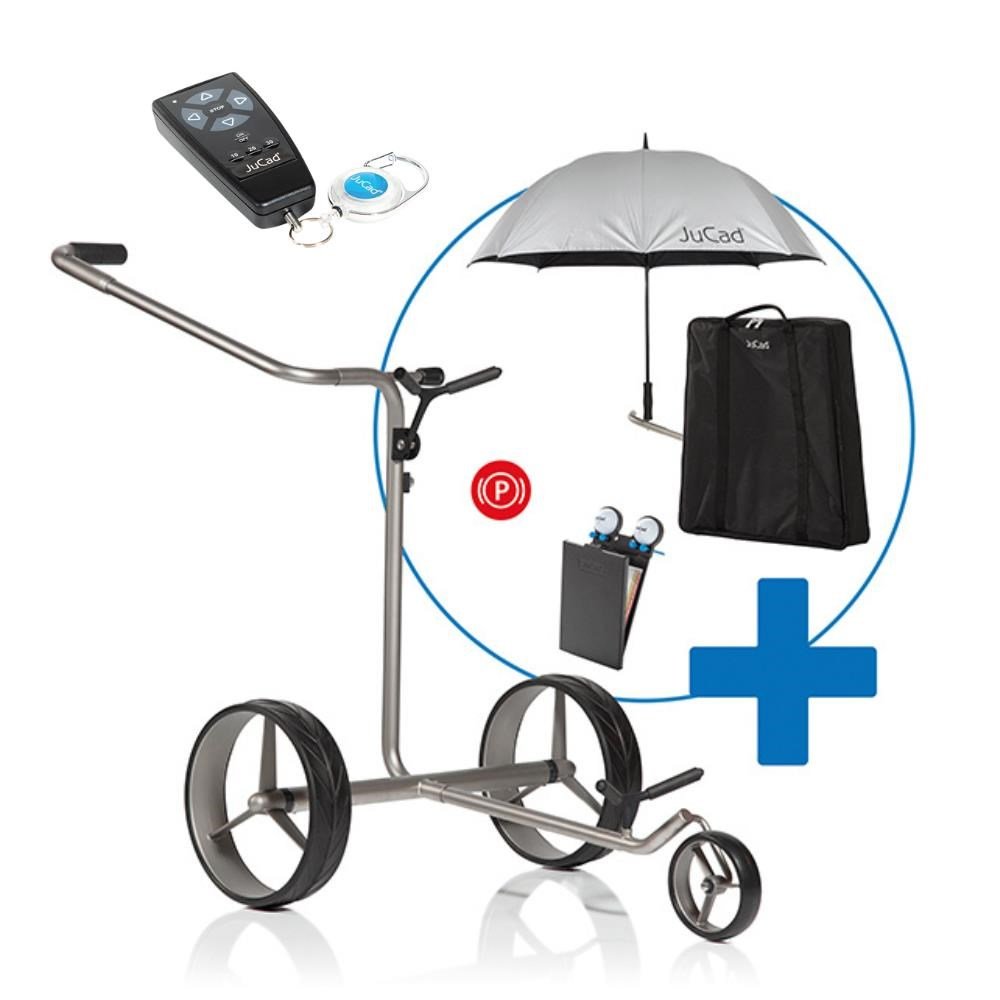JuCad drive SL Master Titan SET elektrische trolley, titanium