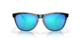 Oakley Frogskins zonnebril, Prizm Sapphire Polarized lenzen/Crystal Black frame